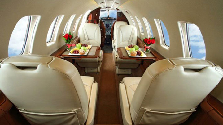 Citation Encore Jet Interior